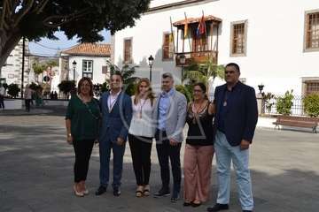 Héctor León toma posesión como concejal en Telde (Foto TA y Daniel Amador)